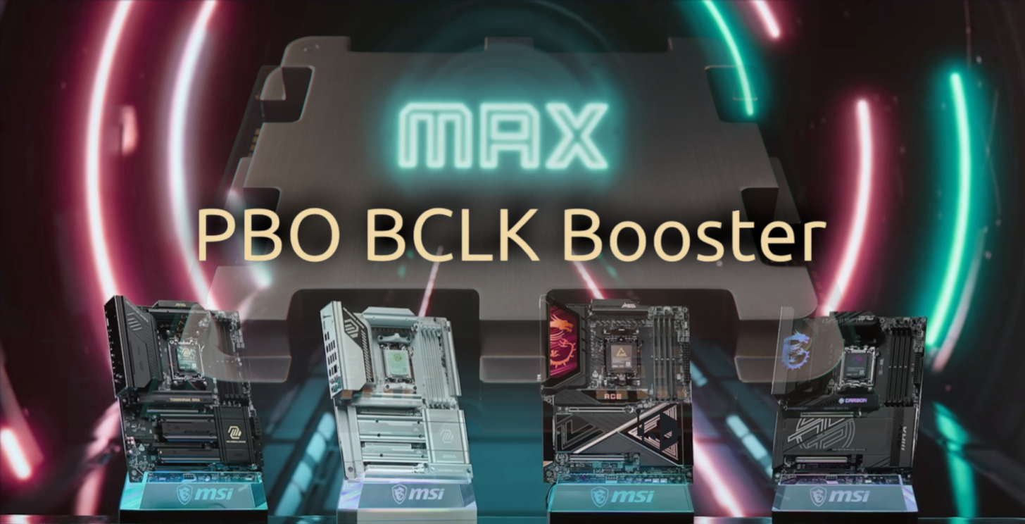 MSI Ungkap Fitur PBO + BCLK Booster untuk Motherboard AMD 800 Series MAX