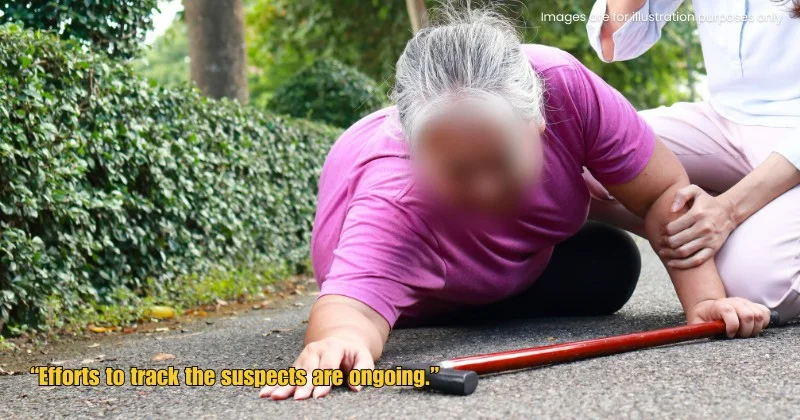 Wanita Lansia Terseret 10 Meter