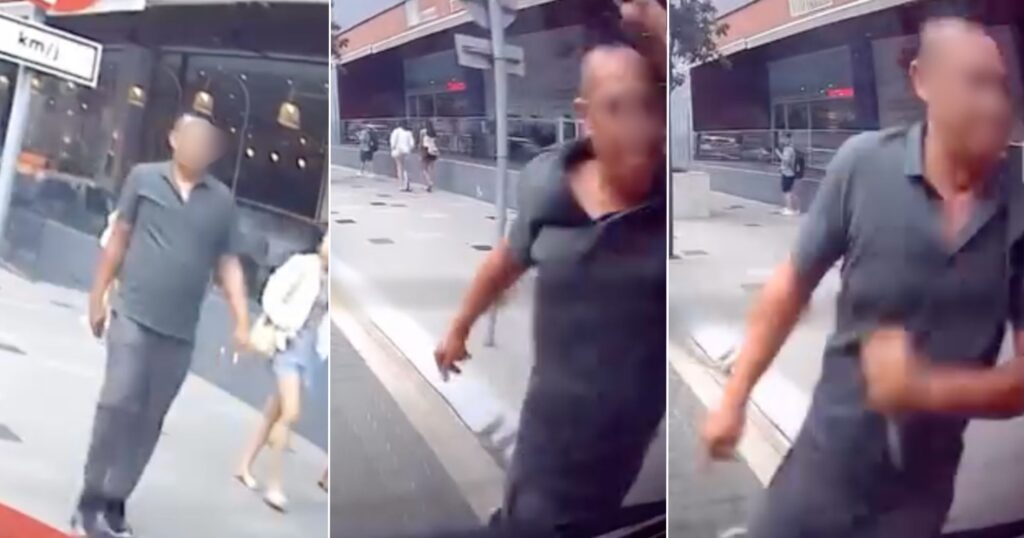 Aksi Anarkis Pengendara Rusak Mobil